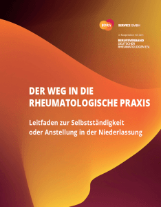 Leitfaden Rheumatologische Praxis