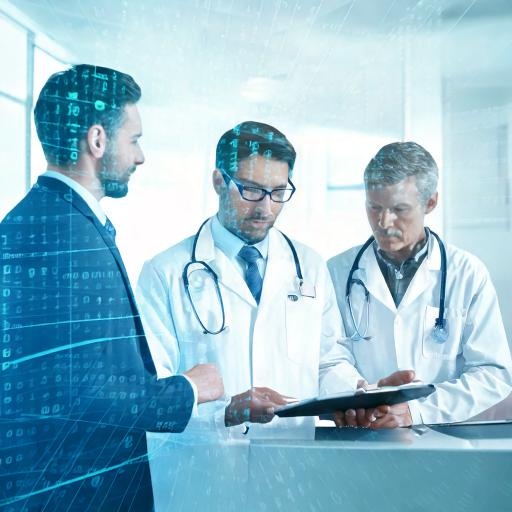 Bild Ärzte-Team Rezeptionstheke